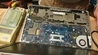 Laptop repair Dell E 7240 Not charging & battery starts charger current protection when switched on