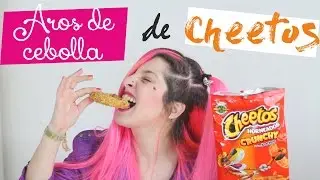 Aros de cebolla de CHEETOS ✩ ¡receta fácil para compartir! - Ann Look