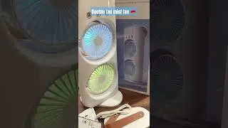 Double fan mist fan #viralvideo #video #subscribe #rrt #trending #tech #trending #like #by