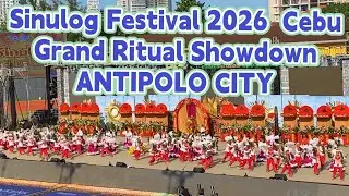 Sinulog 2026 ANTIPOLO CITY Ritual Showdown Cebu City Festival Dance Performance | Sinulog Festival
