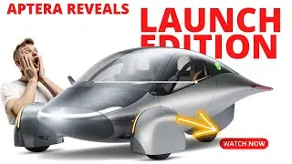 Aptera Reveals Launch Edition Aptera