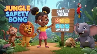 🌴✨ &ldquo;Jungle Safety Song for Kids | Nia & The Jungle Friends Teach Safe Habits!&rdquo;&lrm;