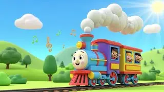 Train Sounds 🚆🎶 | Cho Choo Train | Arabic Kids Song