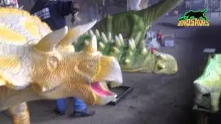 Painting Skin Color for Animated Dinosaur Model
