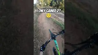 I only gained 2?🤨 #mtb #emtb #mtblove #mtblife #gopro #dji #enduro #downhill #mountainbike #bicycle
