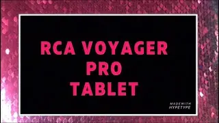 RCA VOYAGER PRO TABLET REVIEW + WHAT&rsquo;S ON MY TABLET