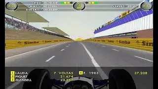 Riccardo Patrese Brabham Onboard em Kaylame - F1 1983