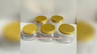 #package Plastic jar packaging container, empty skin cream, plastic jar manufacturer
