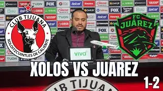 XOLOS 1-2 EN CASA I FERNANDO SAMAYOA TRAS LA DERROTA I XOLOS FEMENIL DEJ&Oacute; IR LA VENTAJA