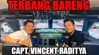 Cockpit View - TERBANG BARENG CAPT VINCENT
