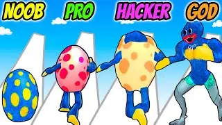 Monster Egg 3D - NOOB vs PRO vs HACKER vs GOD