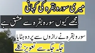My true story with Surah Baqarah💫How Surah Baqarah remove black magic 💫peace returned
