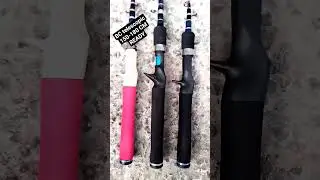 Custom joran BC telescopic #travelrod #fishing #baitcasting