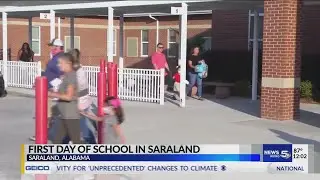 First day of school in Saraland