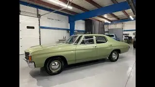 1972 Chevelle - 7,439 ORIGINAL MILE SURVIVOR - Available at www.bluelineclassics.com