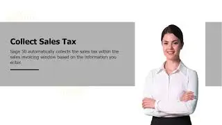 How to Collect Sales Tax in Sage50| #sage50training #sage50canada