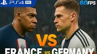 France VS Germany  (FIFA 21) Live boardcast. Ps4 Pro gameplay.