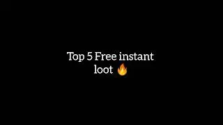 Top 5 Free instant loot app Free Airdrop #earnwithshahid #todayloot