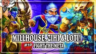 Ep50 Millhouse Zihi Wardruid Loti 🍀🎲 ~ Hearthstone Rastakhan's Rumble Fight The Meta