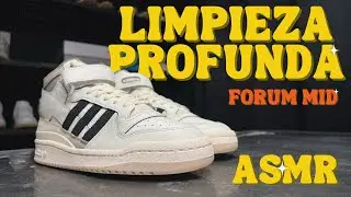 Adidas Forum Mid | Limpieza profunda | ASMR
