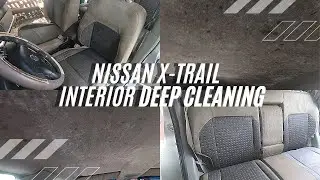 Stain and Molds Cleaning on Nissan X-trail | Auto Interior Deep Cleaning