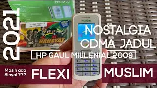 Telkom Flexi Nasibmu Kini, Nostalgia Gadget Jadul HP CDMA Flexi Muslim, HP Chatting Millenial