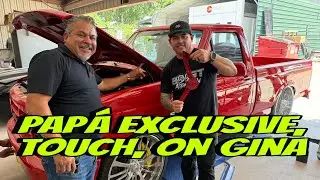 Getting Gina ready for Tri State car and truck show in Iowa September 13 ￼