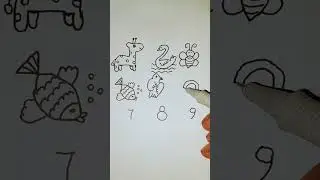 number drawing #shorts
