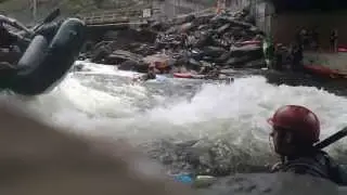 Ocoee Hell's Hole Raft Carnage