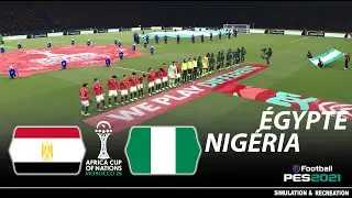 &Eacute;GYPTE vs NIG&Eacute;RIA | Coupe d'Afrique des Nations 2026 CAN | Match complet | Simulation PES