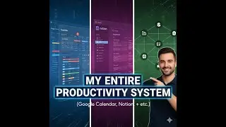 My Entire Productivity System Google Calendar, Notion, etc
