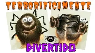 PEINADO ARAÑA | HALLOWEEN | SUSANA ORTIZ