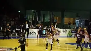 Worcester Wolves vs London Lions at University of Worcester Arena 4/5/18 1/4 Final Play off 1st leg