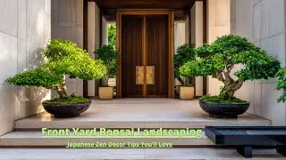 Modern Bonsai Garden Ideas: Bringing Japanese Zen Style to Your Home Exterior