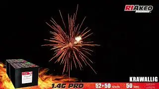 USA 1.4G PRO COMPOUND CAKE 102 shots  KRAWALLIG  JLP2375 JLP2376| RIAKEO FIREWORKS