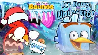 Angry Birds Bounce Character: Ice Bird Unlocked!