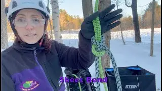 How to tie a Sheet Bend & Slippery Sheet Bend