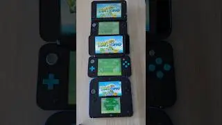 Yoshi's New Island- Nintendo 3DS XL vs New 2DS XL vs 2DS Speed Comparison