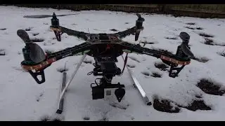 ReadyMadeRc 2 Axis GoPro Gimbal First Outdoor Flight (Feiyutech G3)