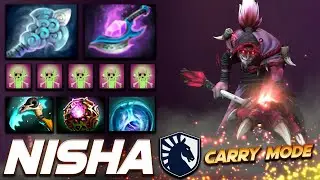Liquid.Nisha Dazzle - CARRY MODE - Dota 2 Pro Gameplay [Watch & Learn]