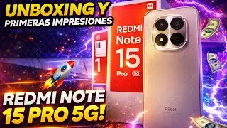  El M&Oacute;VIL de 200MP que ROMPE el mercado: Redmi Note 15 Pro 5G 