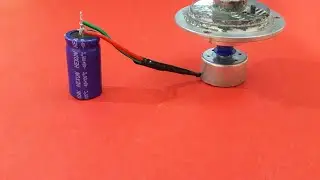 Experiment with Capacitor & DC Motor