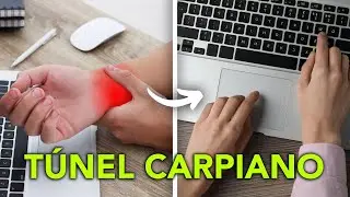 AYUDA INMEDIATA para el síndrome de TÚNEL CARPIANO (3 ejercicios) ✅