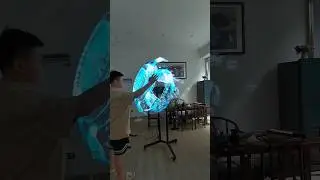 3D hologram fan solo solution. #3dhologramfan #3dhologram #3dholographic #gadgets #hologramfan
