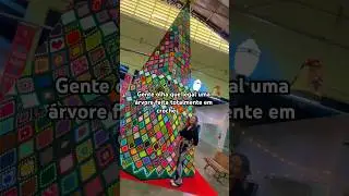 Muito criativo #croches #crochet #crocheting #croch&ecirc; #croche #pov #viral #criativo #criatividade