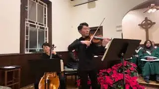 O Holy Night and Five Favorite Holiday Songs by Kang’s Piano Trio at the Lessons and Carols 