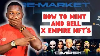 HOW TO MINT AND SELL X EMPIRE'S NFT: Trade NFT on Gate-io and make some cash. #airdrop #crypto