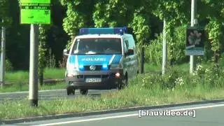 Polizei (Bepo, Bupo) in Jena (Zusammenschnitt)