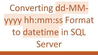 Converting dd-MM-yyyy hh:mm:ss Format to datetime in SQL Server