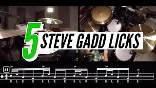 How to Sound Like Steve Gadd on the Drums Drum Lesson